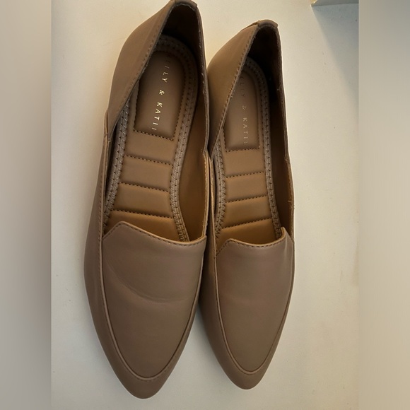 Kelly and Katie nude point toe loafer - Picture 2 of 4